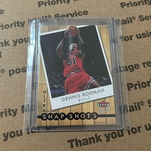 Dennis Rodman ‘07 Fleer Ultra “Snap Shots” Insert Card No. SS-9